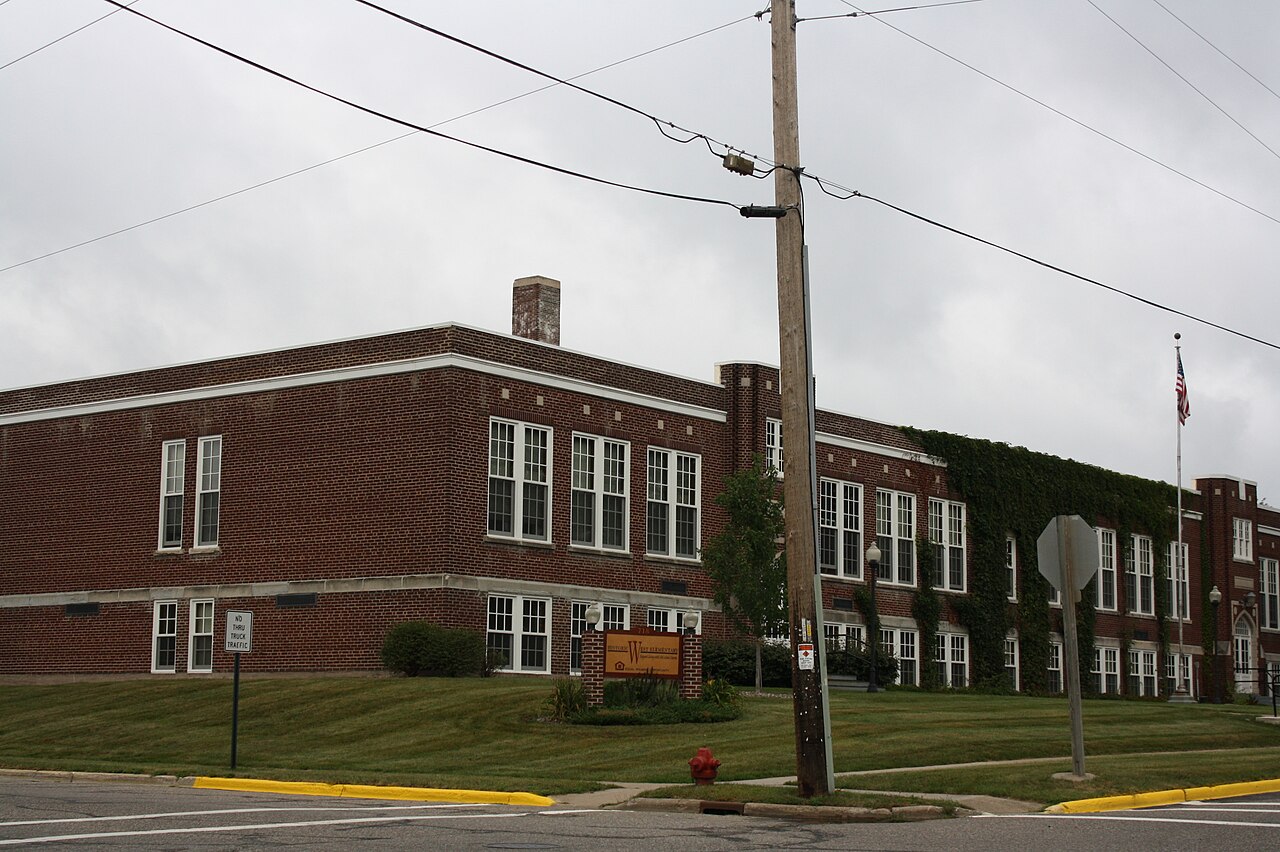 West Side School, Rhinelander, Oneida County, Wisconsin