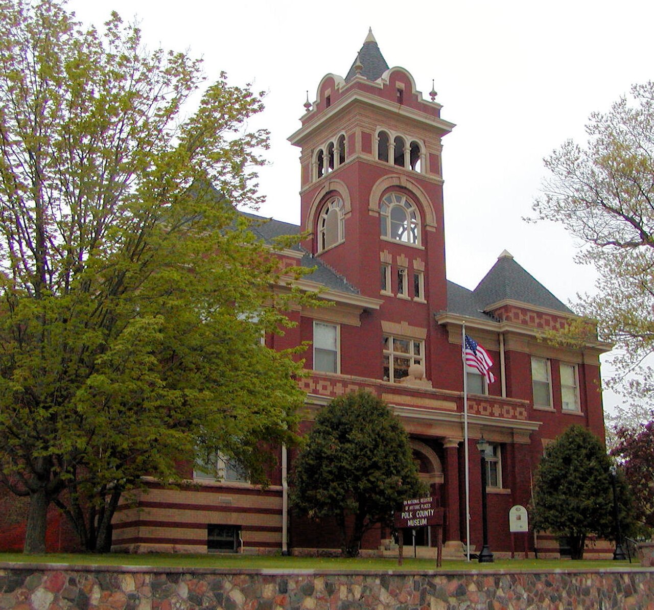 Polk County Courthouse, Balsam Lake, Polk County, Wisconsin