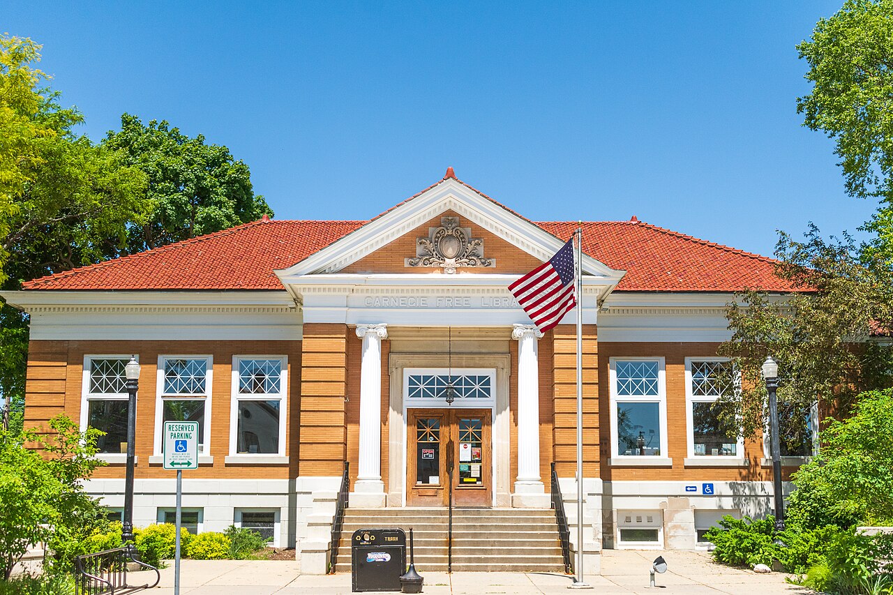 Baraboo Public Library, Baraboo, Sauk County, Wisconsin