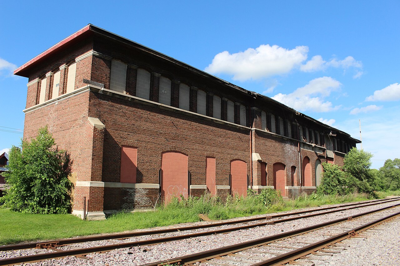 Baraboo Chicago & North Western Depot and Division Offices, Baraboo, Sauk County, Wisconsin