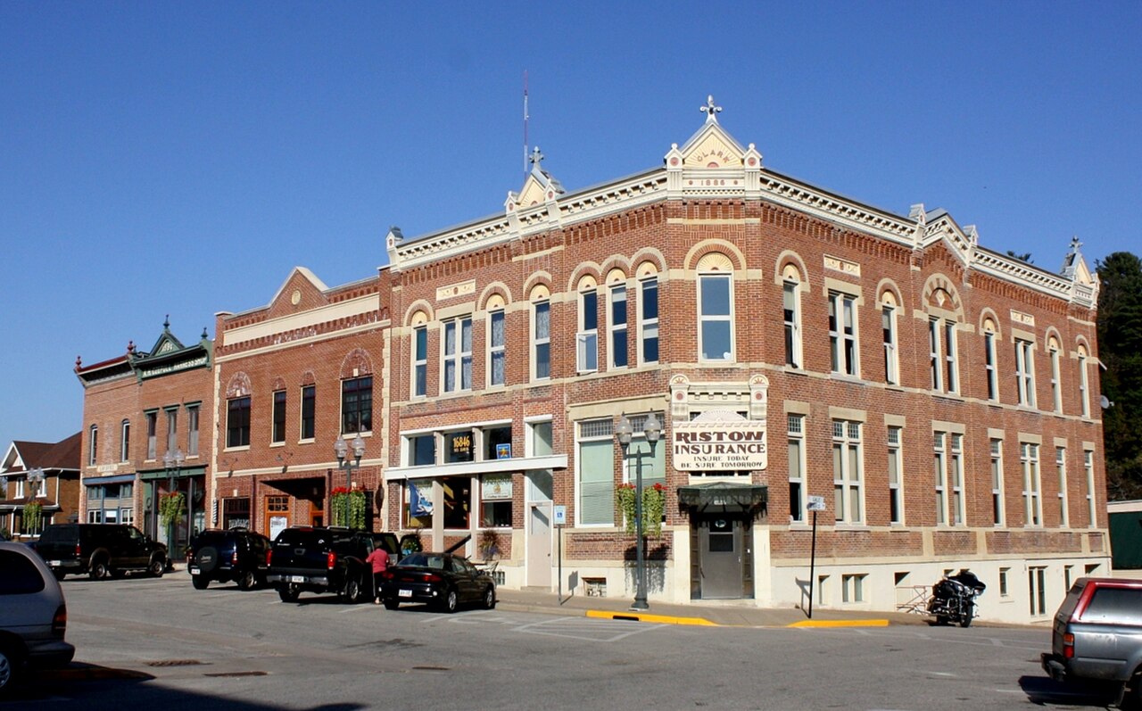 Downtown Historic District, Galesville, Trempealeau County, Wisconsin