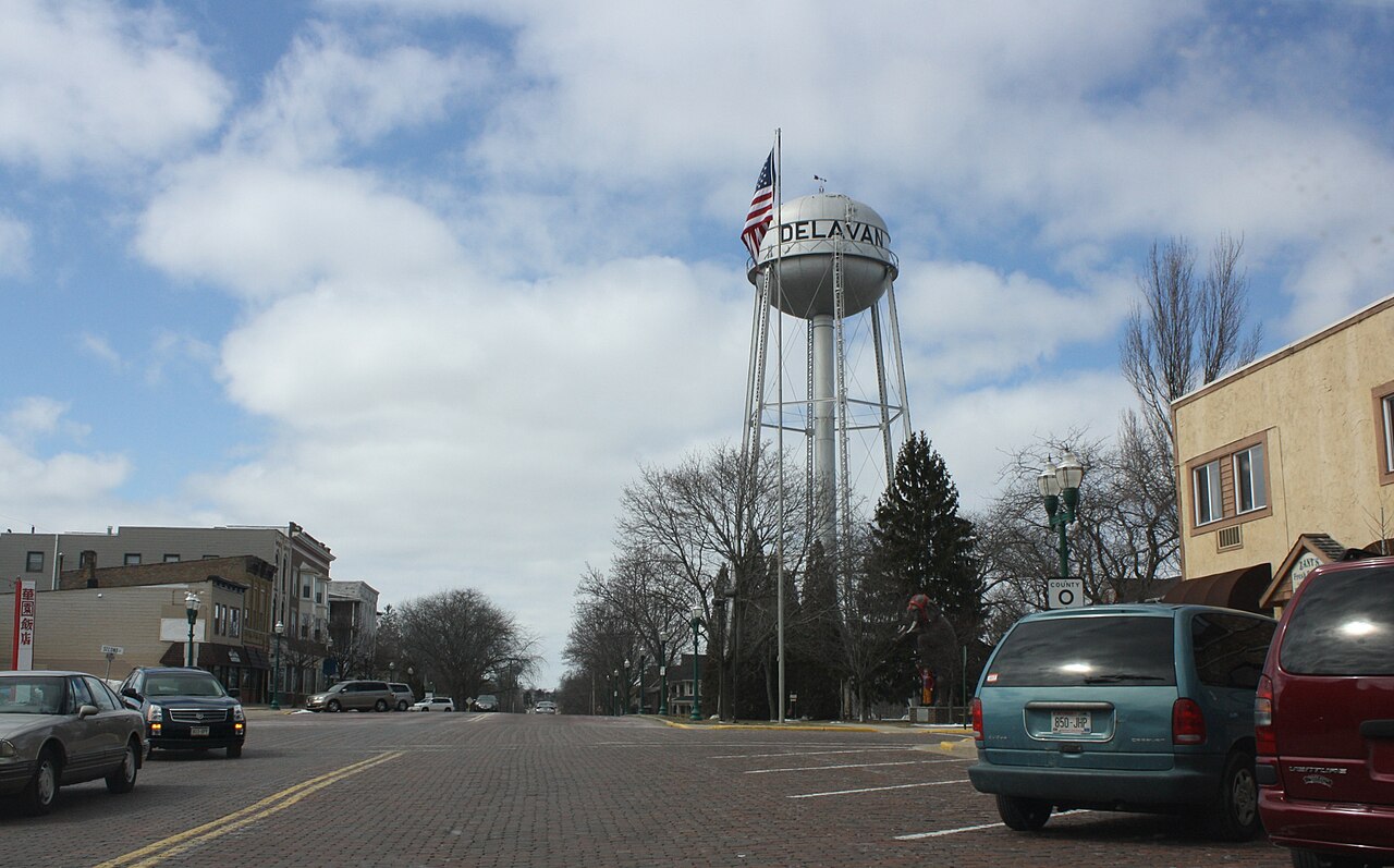 Delavan Water Tower Park Historic District, Delavan, Walworth County, Wisconsin