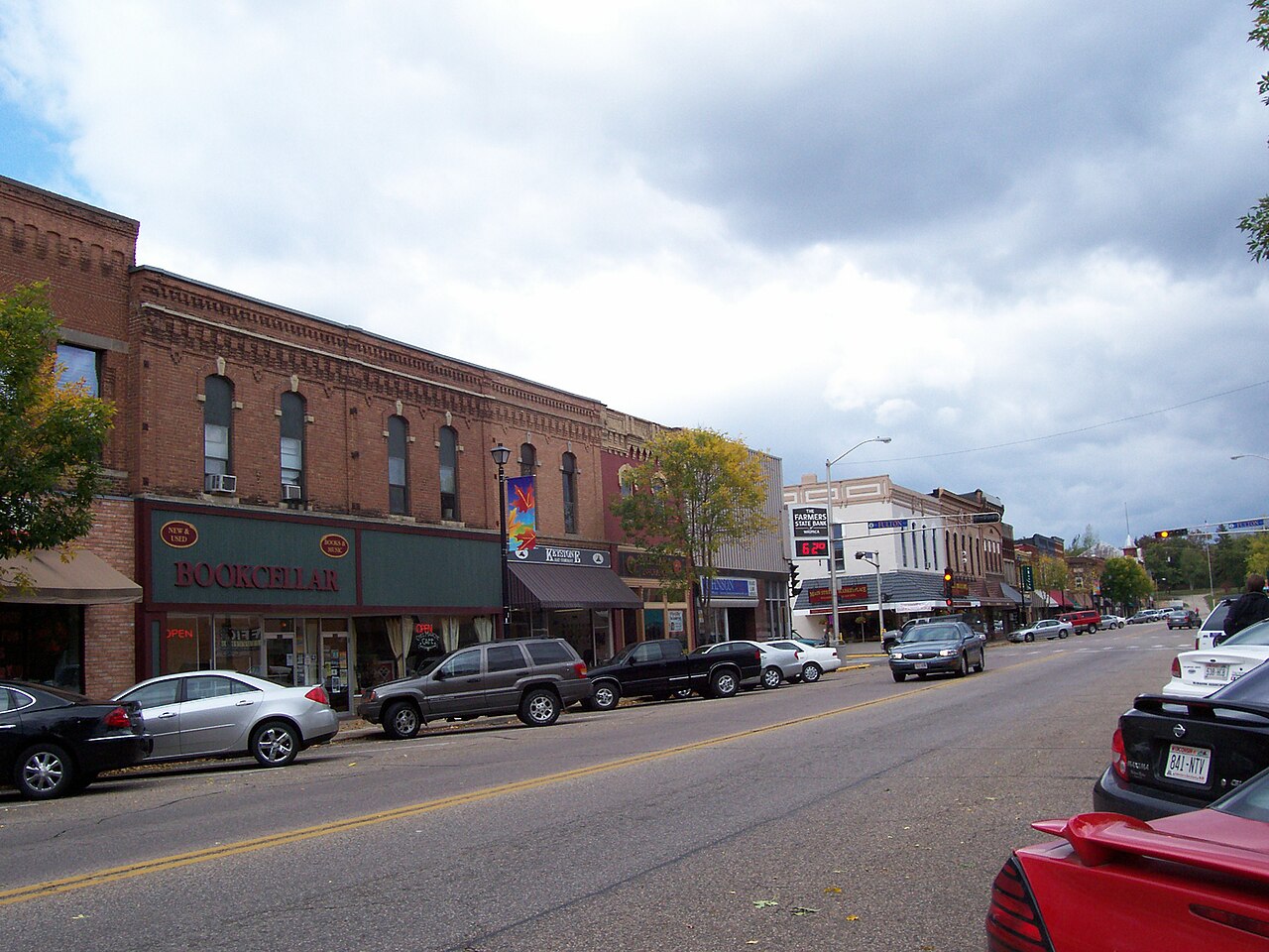 Main Street Historic District, Waupaca, Waupaca County, Wisconsin